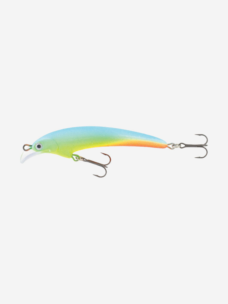 Воблер для рыбалки Kuusamo Santeri 90mm 9г цв. GL/BLU/FYe/FR