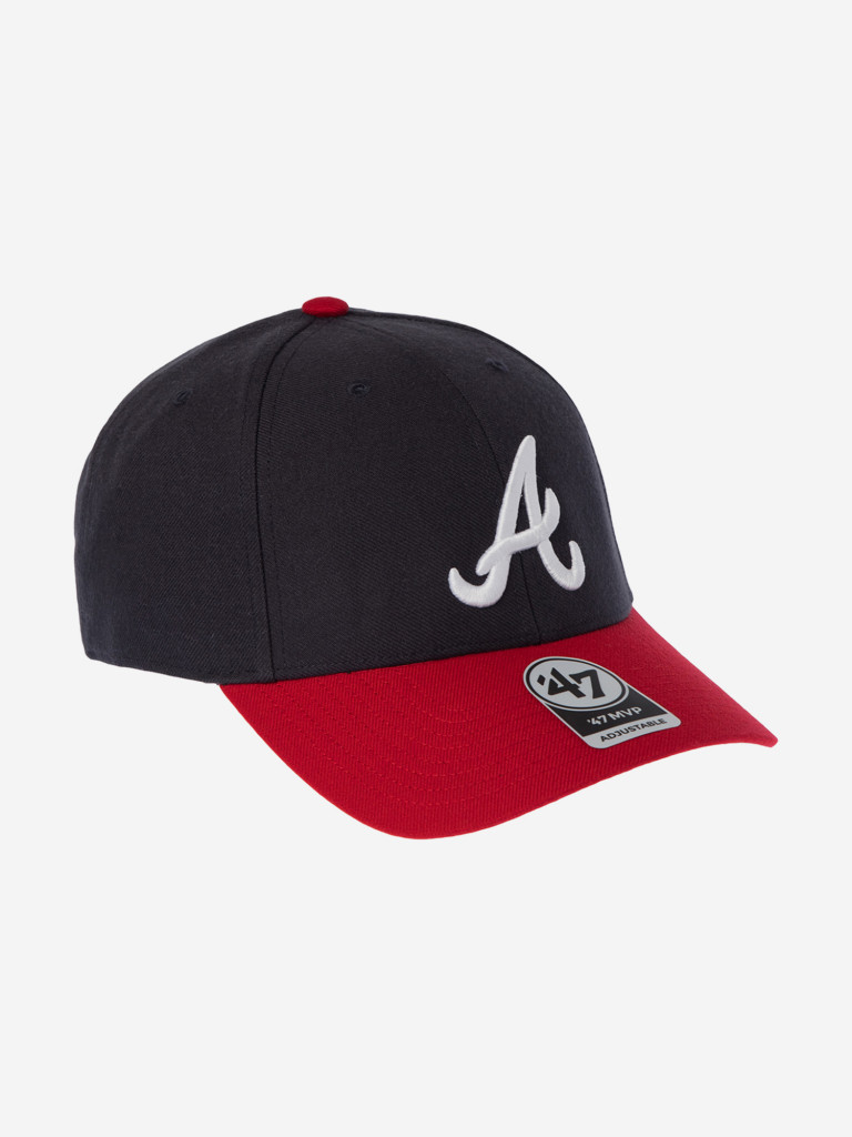 Бейсболка 47 BRAND B-MVPTT01WBV-NYA Atlanta Braves MLB (синий)