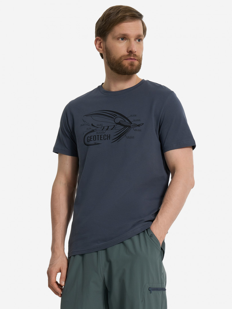 Футболка мужская Geotech, Синий