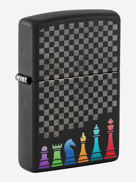 Зажигалка бензиновая ZIPPO 48662 Chess Pieces
