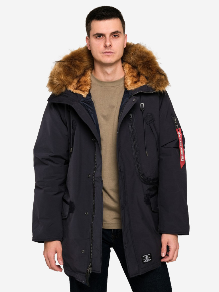 Парка утеплённая пуховая мужская N-3B Alpine Gen II Alpha Industries