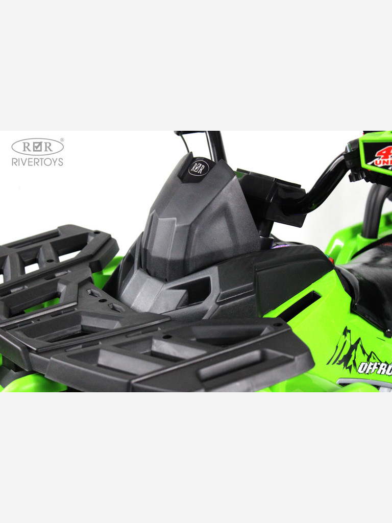 Детский электроквадроцикл RIVERTOYS Z111ZZ зеленый