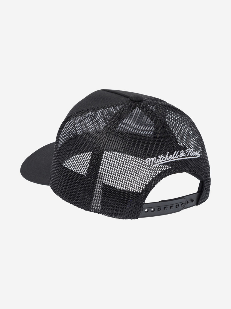 Бейсболка с сеточкой MITCHELL NESS HT8114-MNNBLCK (черный)