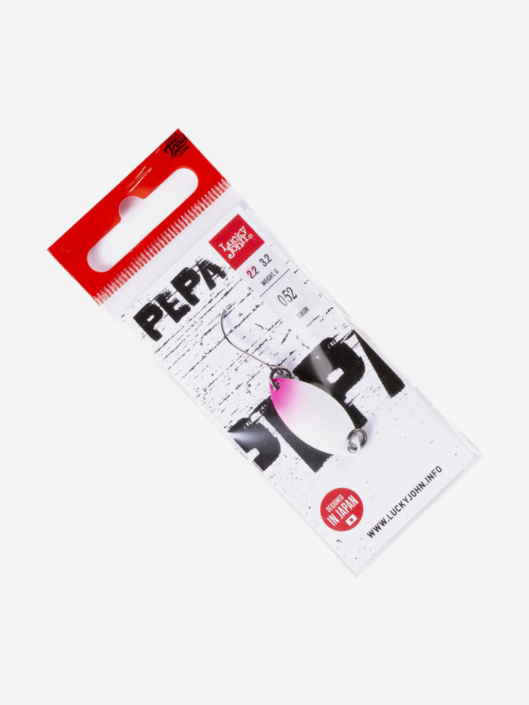 Блесна колеблющаяся Lucky John PEPA, длина 25 мм, вес 02,2г