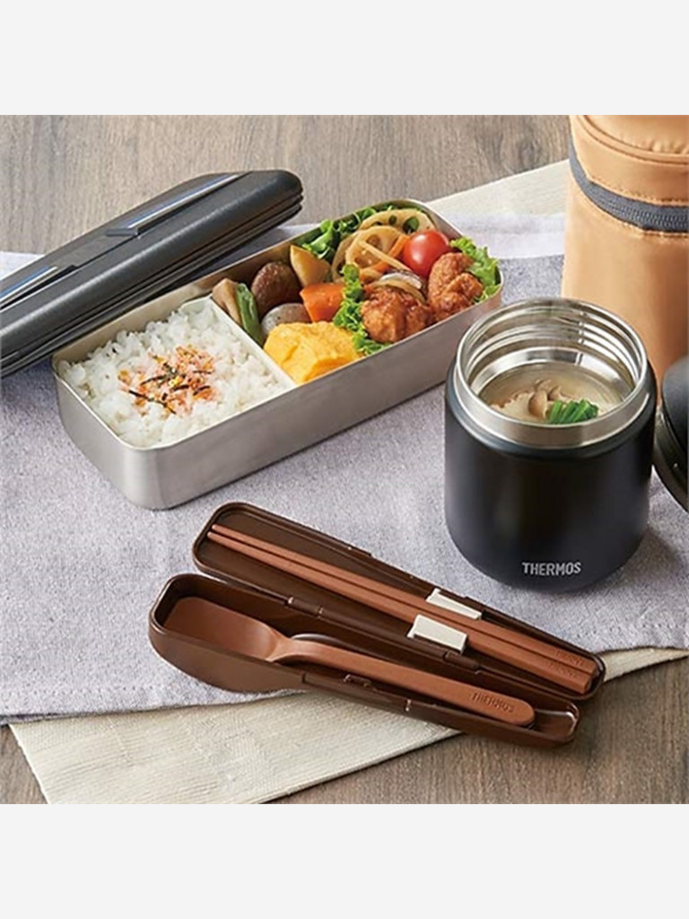 Термос для еды 500 мл THERMOS JBR-501 чёрный