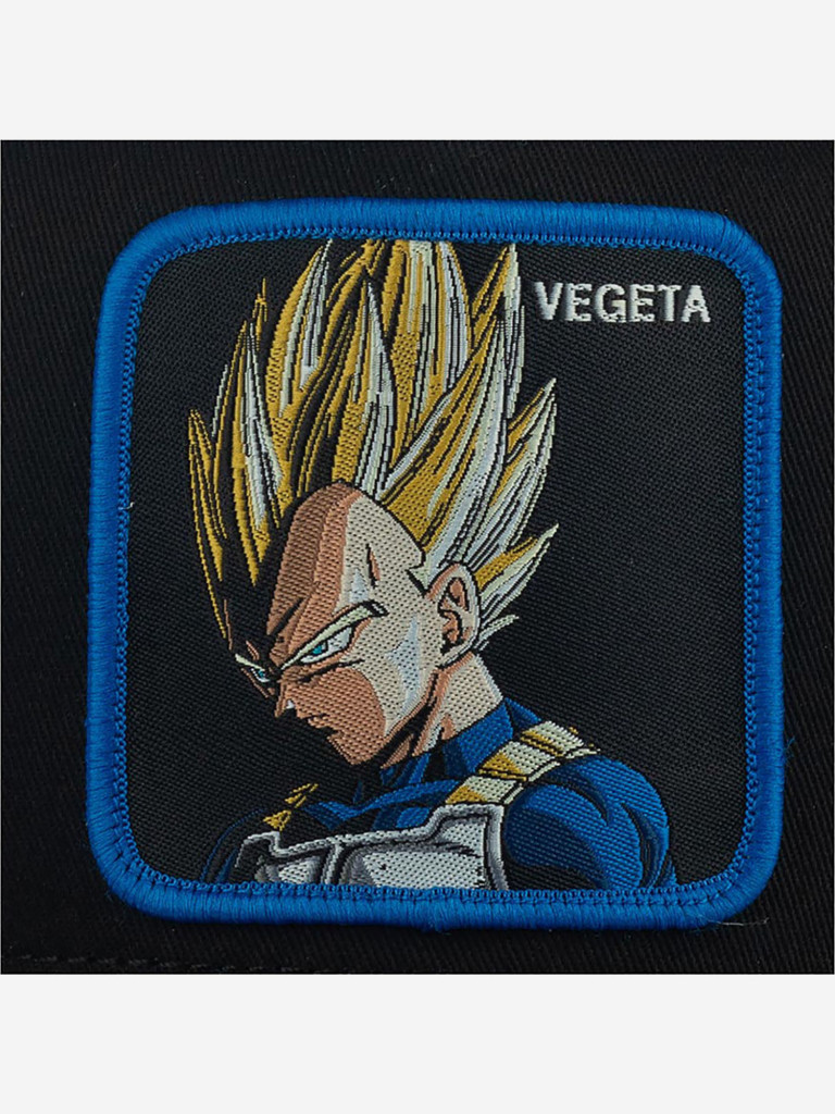 Бейсболка с сеточкой CAPSLAB CL/DBZ/3/VE3 Junior Dragon Ball Vegeta Saiyan (черный)