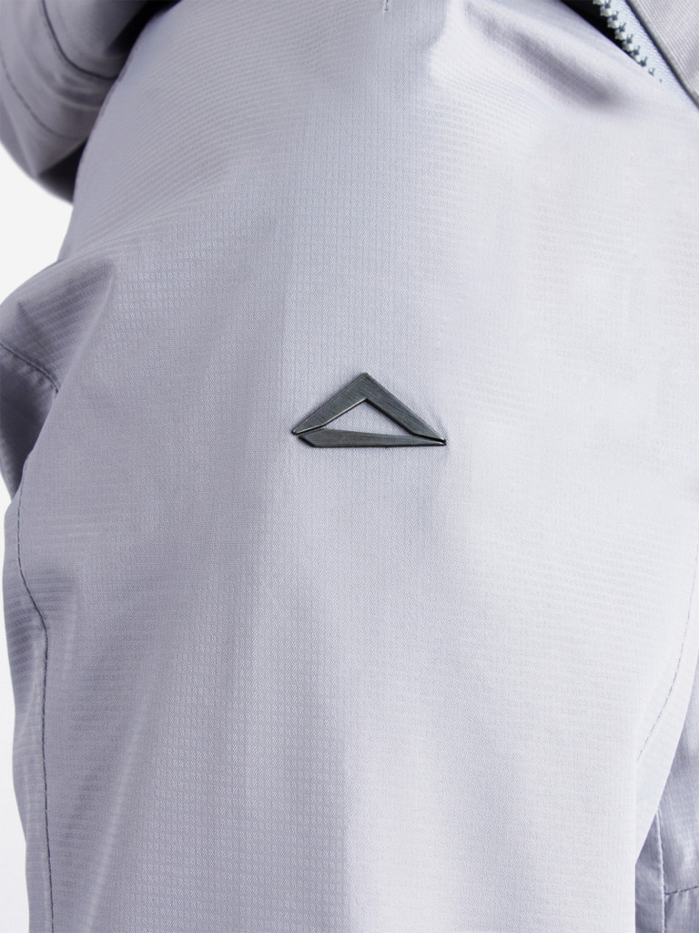 Куртка женская мембранная для рыбалки PAYER, Мира, светлый графит