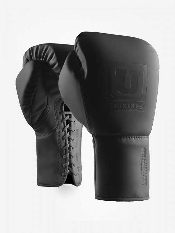 Тренировочные перчатки на шнуровке Ultimatumboxing GEN5PRO-HTN-LU BLK