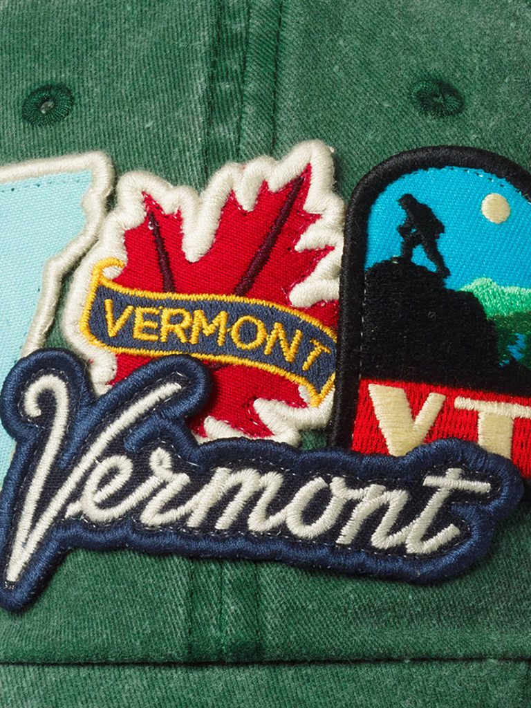 Бейсболка AMERICAN NEEDLE SMU562-VT Vermont Iconic (оливковый)