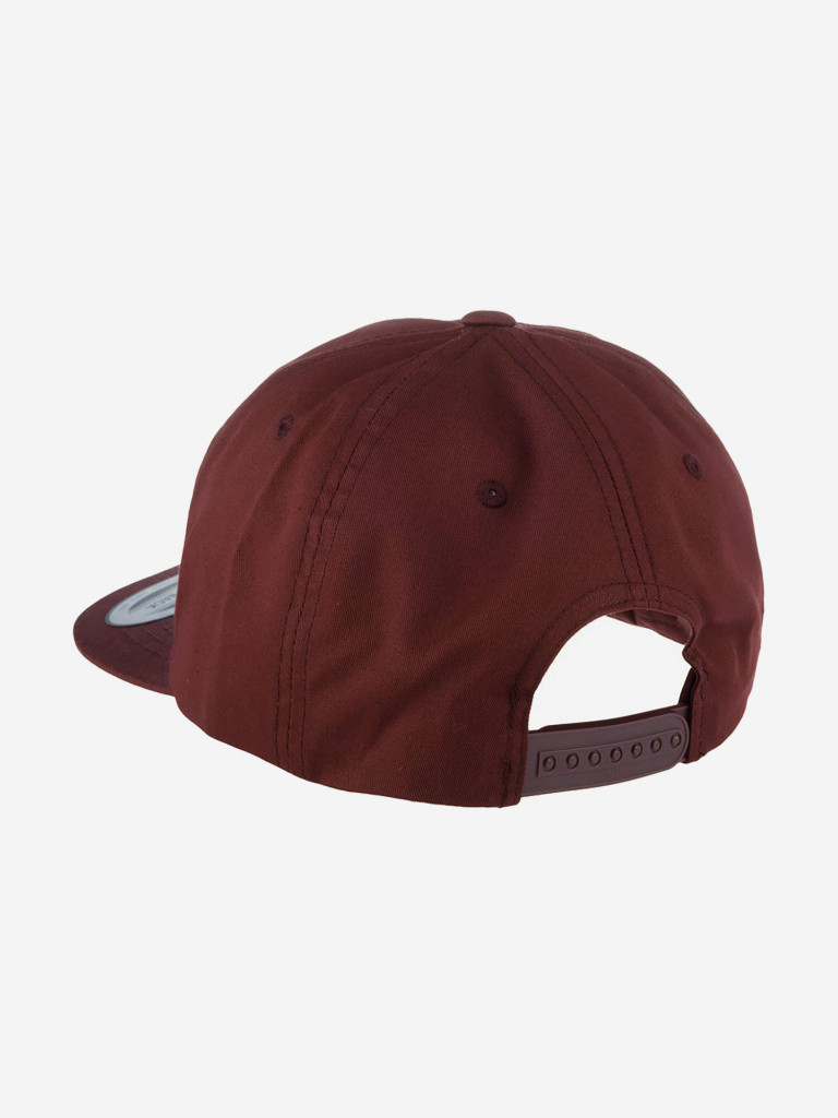 Бейсболка с прямым козырьком FLEXFIT 6502 (малиновый)