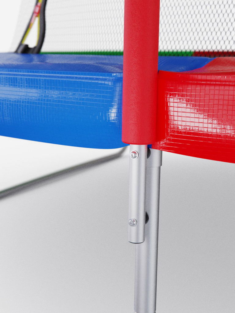 Батут DFC FEMMTO 10 FT MutiColor с внутренней защитной сеткой