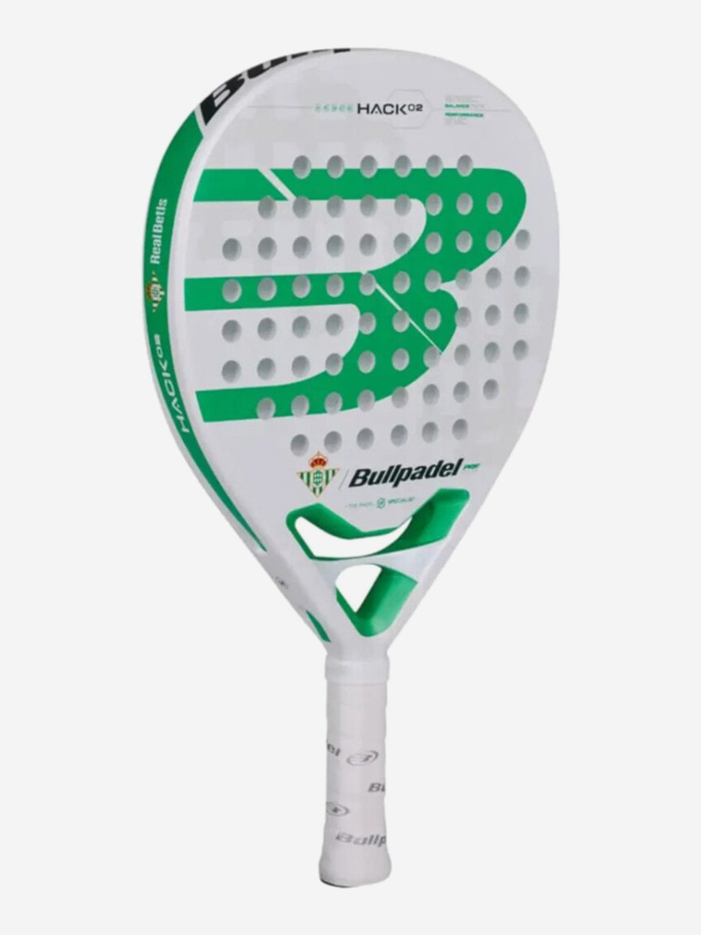 Ракетка для падела Bullpadel Hack 02 Betis Exclusive 2025