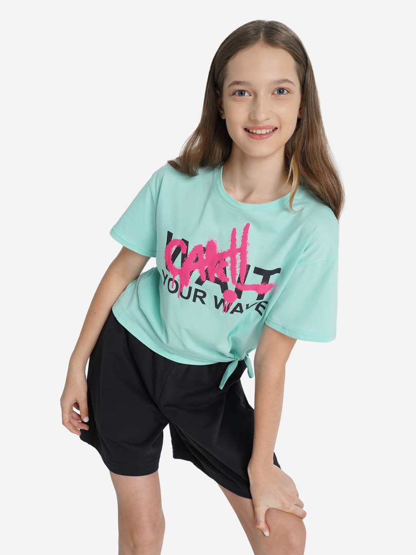 Футболка для девочек Termit Зеленый 449₽