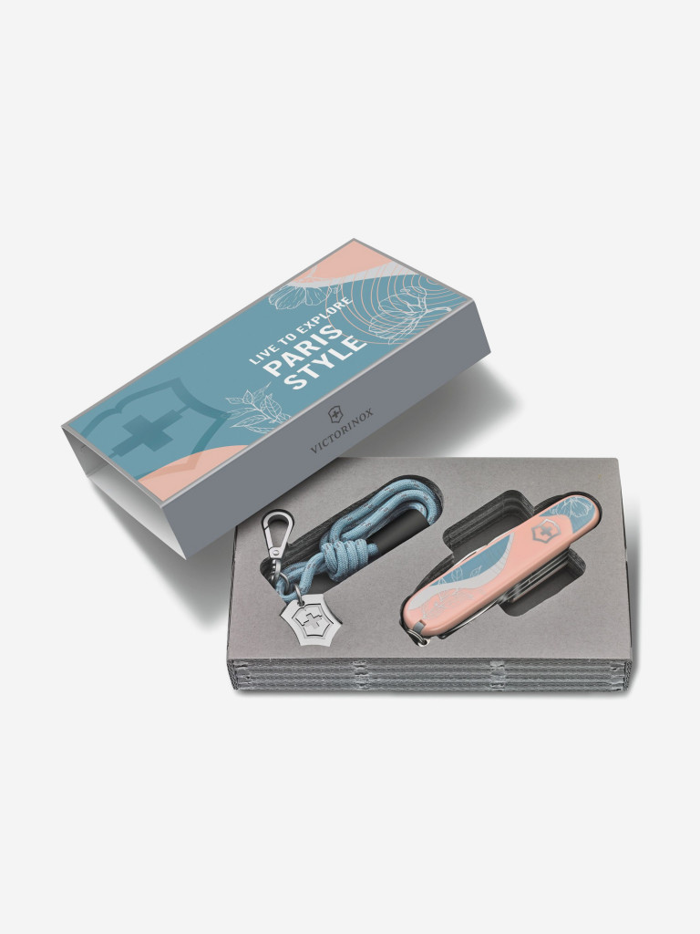 Складной нож Victorinox Companion Paris Style, розовый, 1.3909.e221