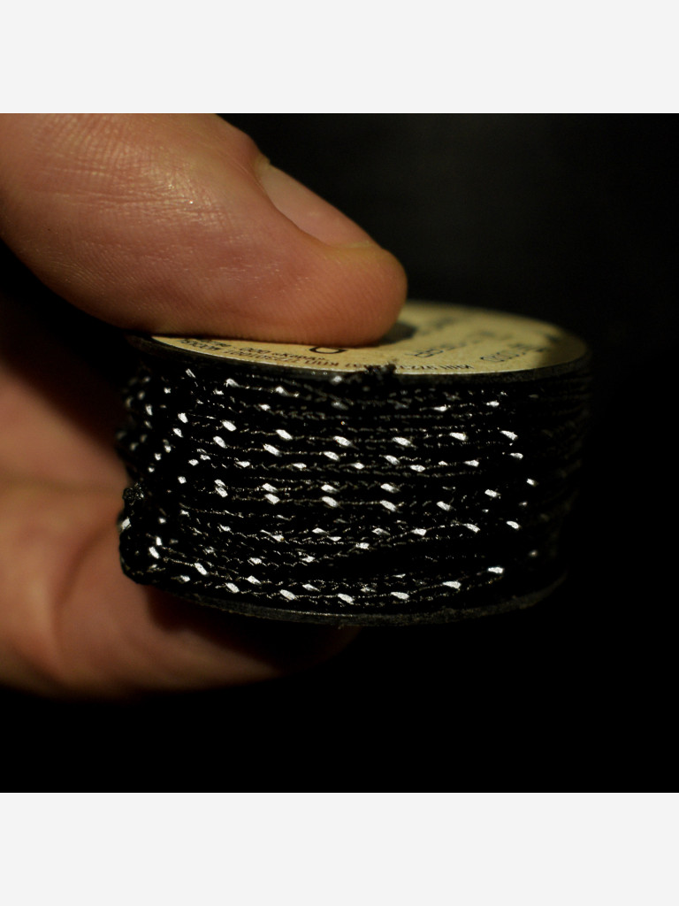 Микрокорд T-Gear x CORD nylon катушка 10м световозвращающий (Black)