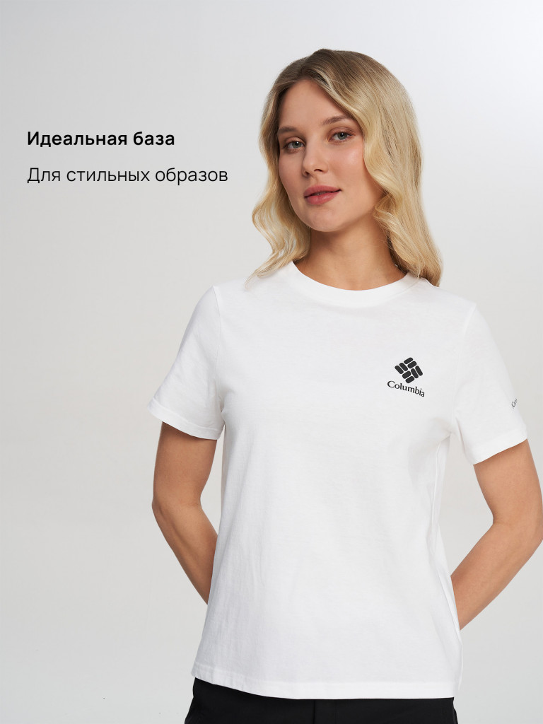 Футболка женская Columbia Rolling Bend Graphic SS