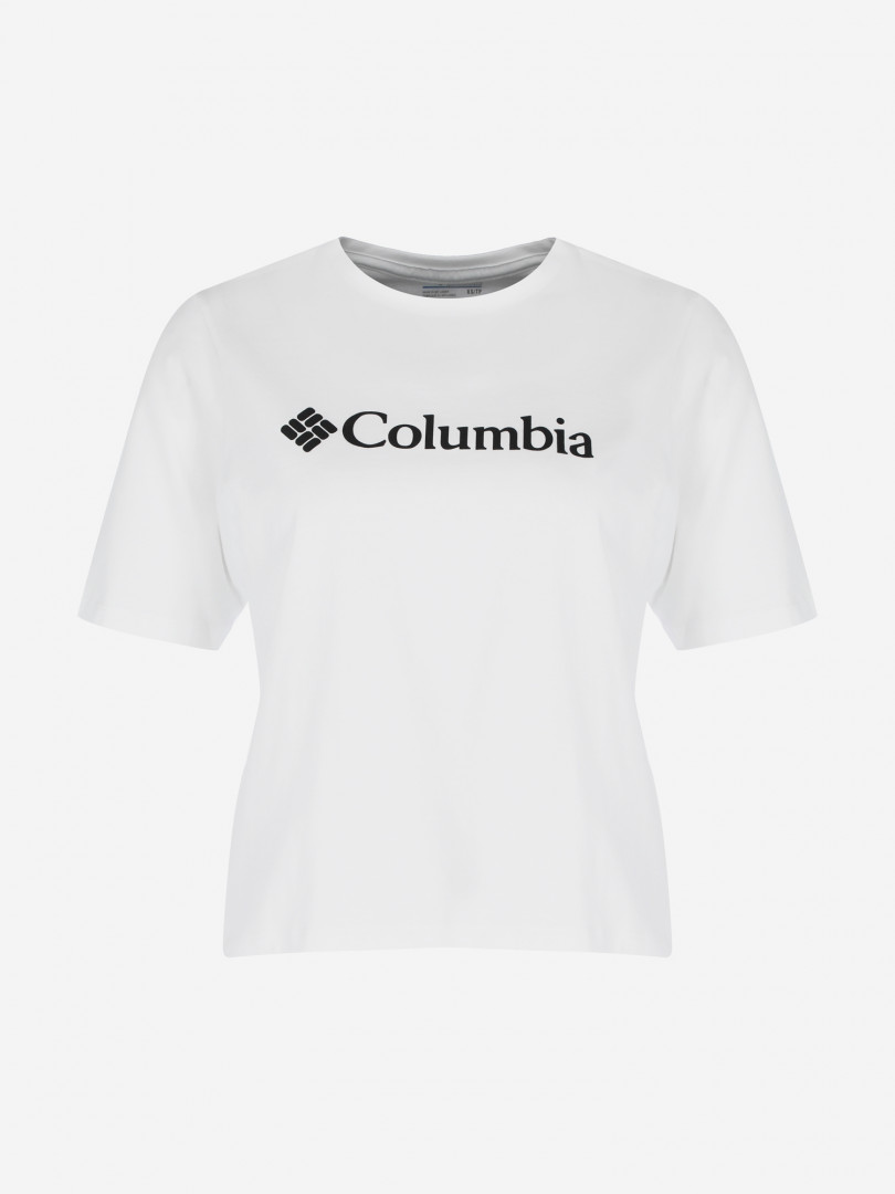 фото Футболка женская columbia north cascades relaxed tee, белый