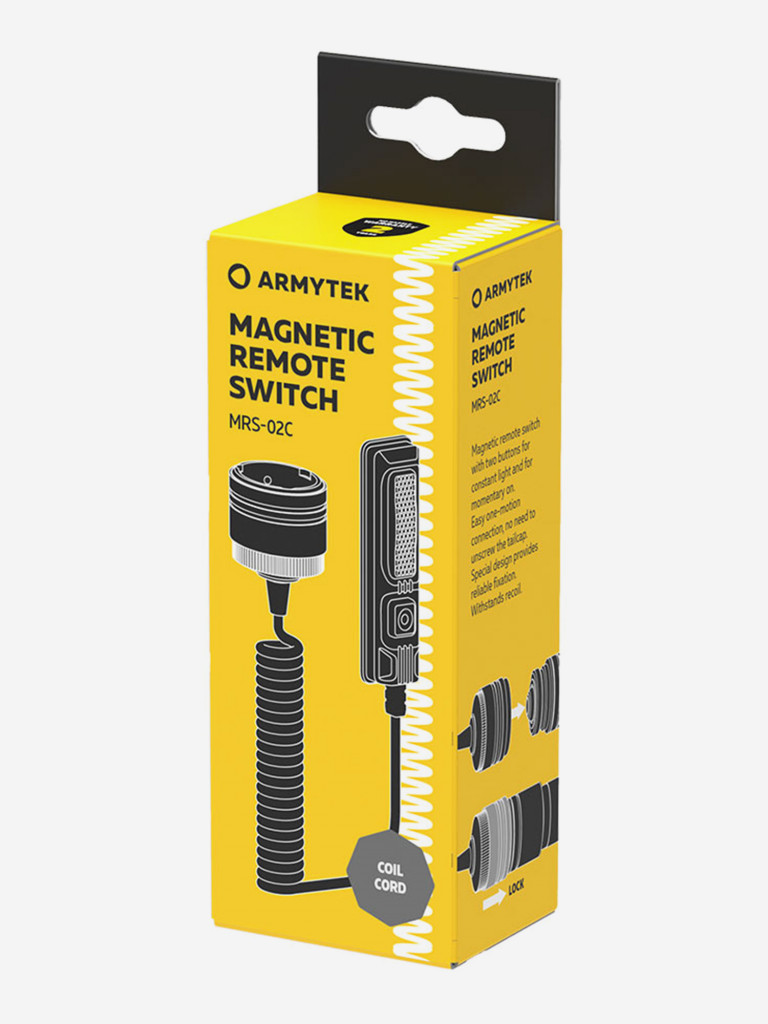 Выносная кнопка для фонаря Armytek MRS-02C магнитная