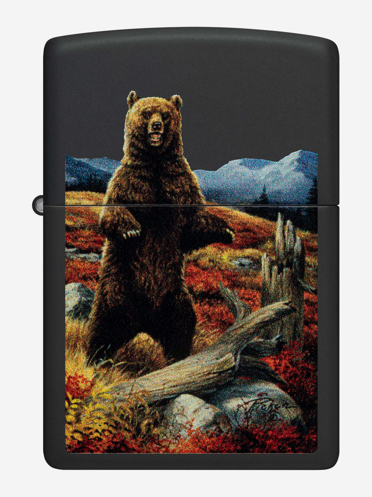Зажигалка бензиновая ZIPPO 48597 Bear Linda Picken