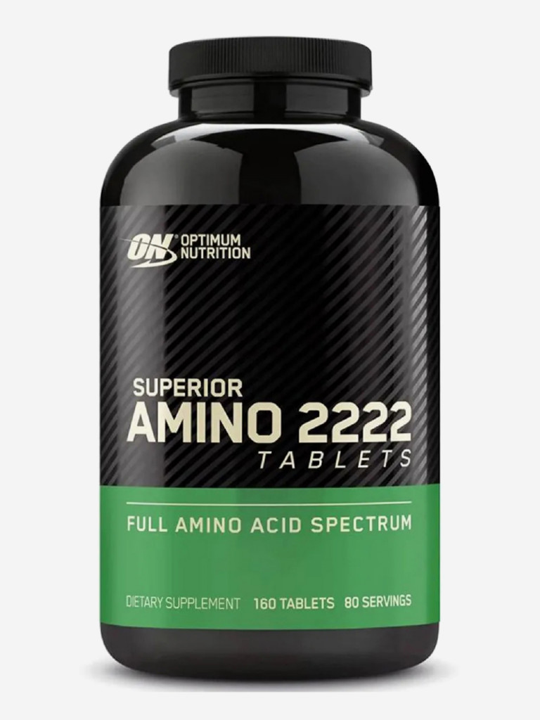 Аминокислоты Optimum Nutrition Super Amino 2222 Tabs, 160 таблеток