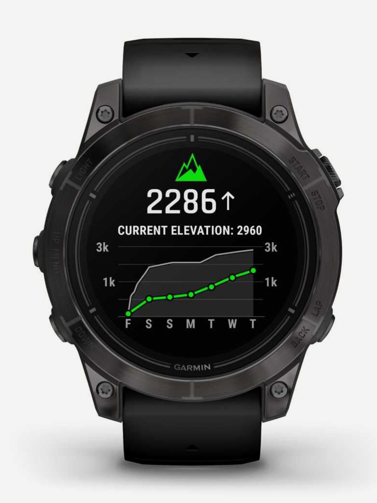 Спортивные часы Garmin EPIX PRO (Gen 2) Sapphire Edition 47 мм, титановый, угольно-серый DLC, черный ремешок