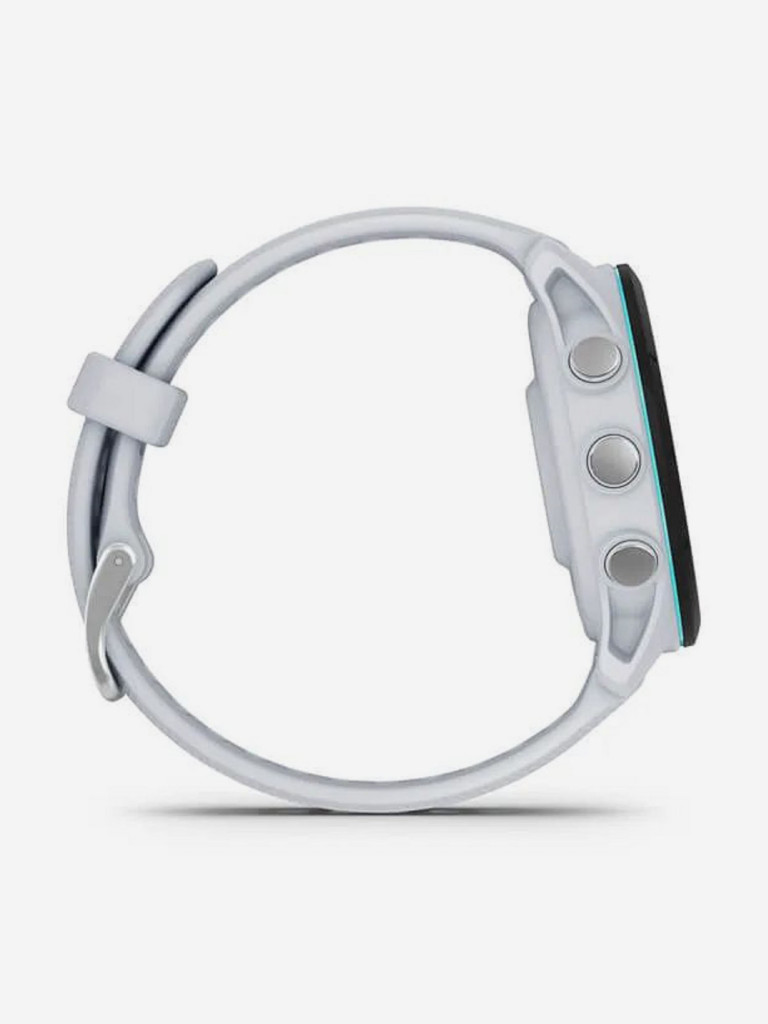 Часы Garmin Forerunner 255S Music с белым ремешком White Stone 010-02641-33