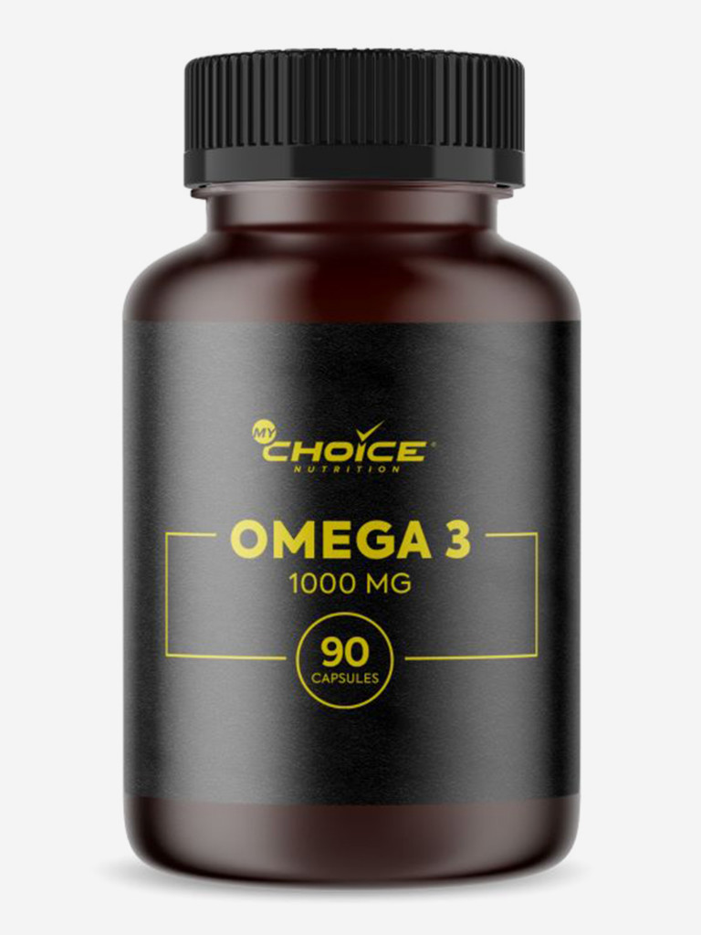 MyChoice Nutrition, БАД к пище ОМЕГА 3 жирные кислоты (OMEGA 3 fatty acid) 1360 мг, 90 капсул