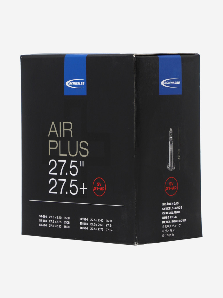 Камера Schwalbe SV21+AP Air Plus 27.5" велониппель