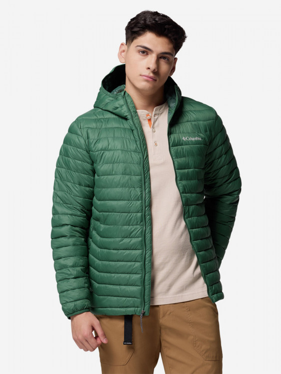 Ультралегкий пуховик мужской Columbia Powder Pass Hooded Jacket