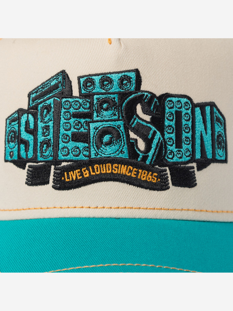 Бейсболка с сеточкой STETSON 7741121 TRUCKER CAP SOUNDBOX (бежевый)