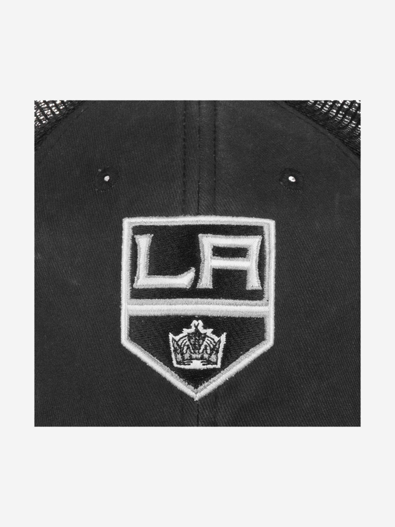 Бейсболка с сеточкой AMERICAN NEEDLE 41152B-LAK Los Angeles Kings Raglan Bones (черный)