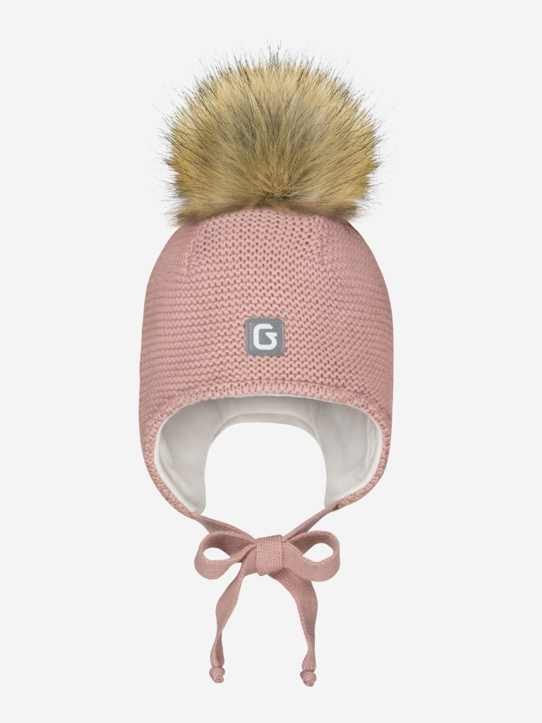Шапка для девочки GUSTI GW25AC1231G-BEIGE