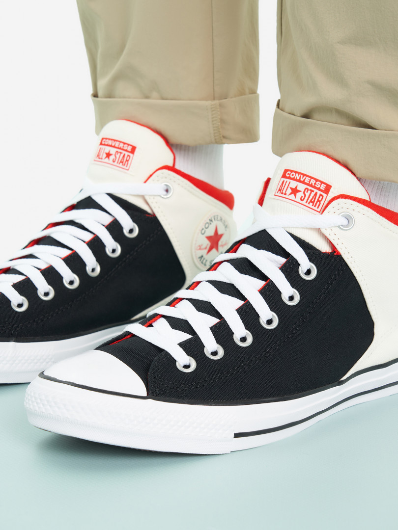 фото Кеды мужские converse chuck taylor all star high street, черный