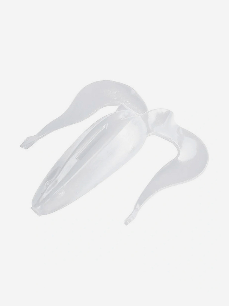 Мягкая приманка лягушка Helios Frog, 2,56" / 6,5 см, White, 20 штук (HS-21-001-N-20)