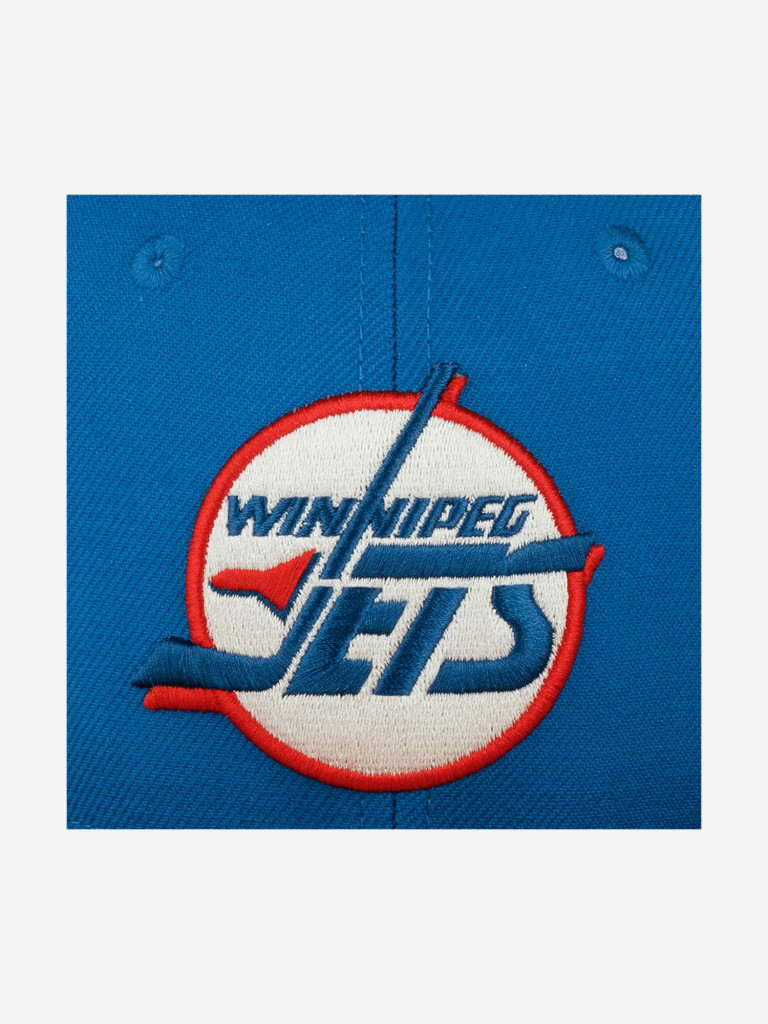 Бейсболка с прямым козырьком AMERICAN NEEDLE 21006A-WPJ Winnipeg Jets Archive 400 NHL (синий)