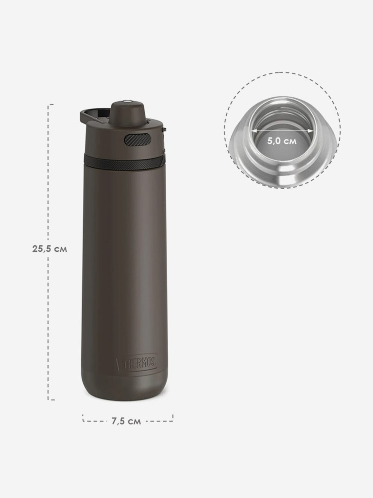 Термокружка для кофе 710 мл THERMOS GUARDIAN-4319 коричневая