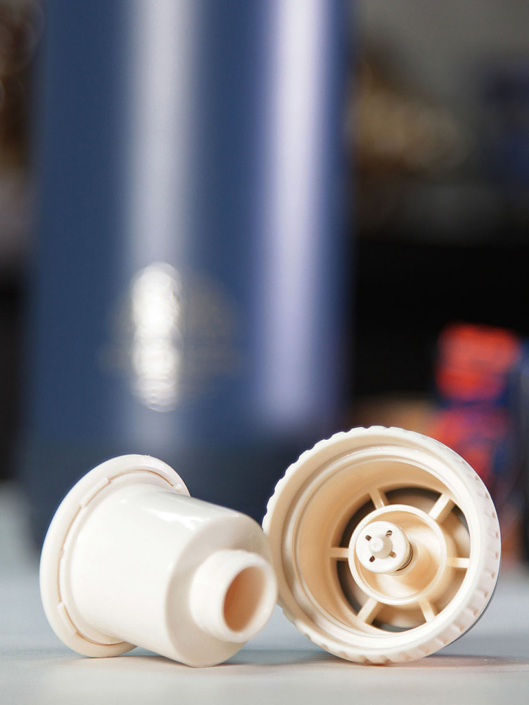 Термос 1.8л СИБИРЬ "Синий лен" с плечевым ремнем