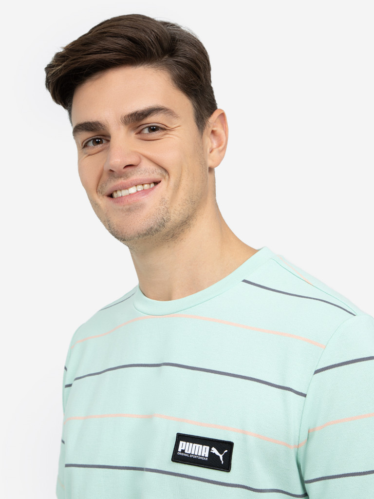 Футболка мужская PUMA FUSION Striped Tee