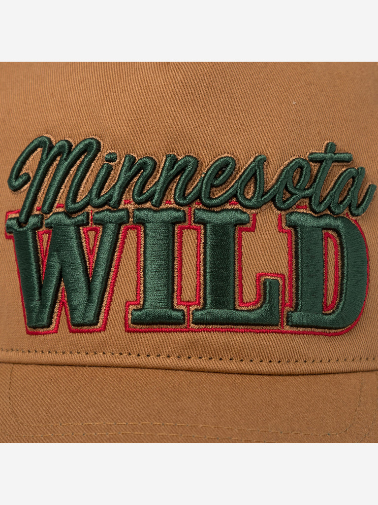 Бейсболка 47 BRAND H-BRNES29GWP-QL Minessota Wild NHL (коричневый)
