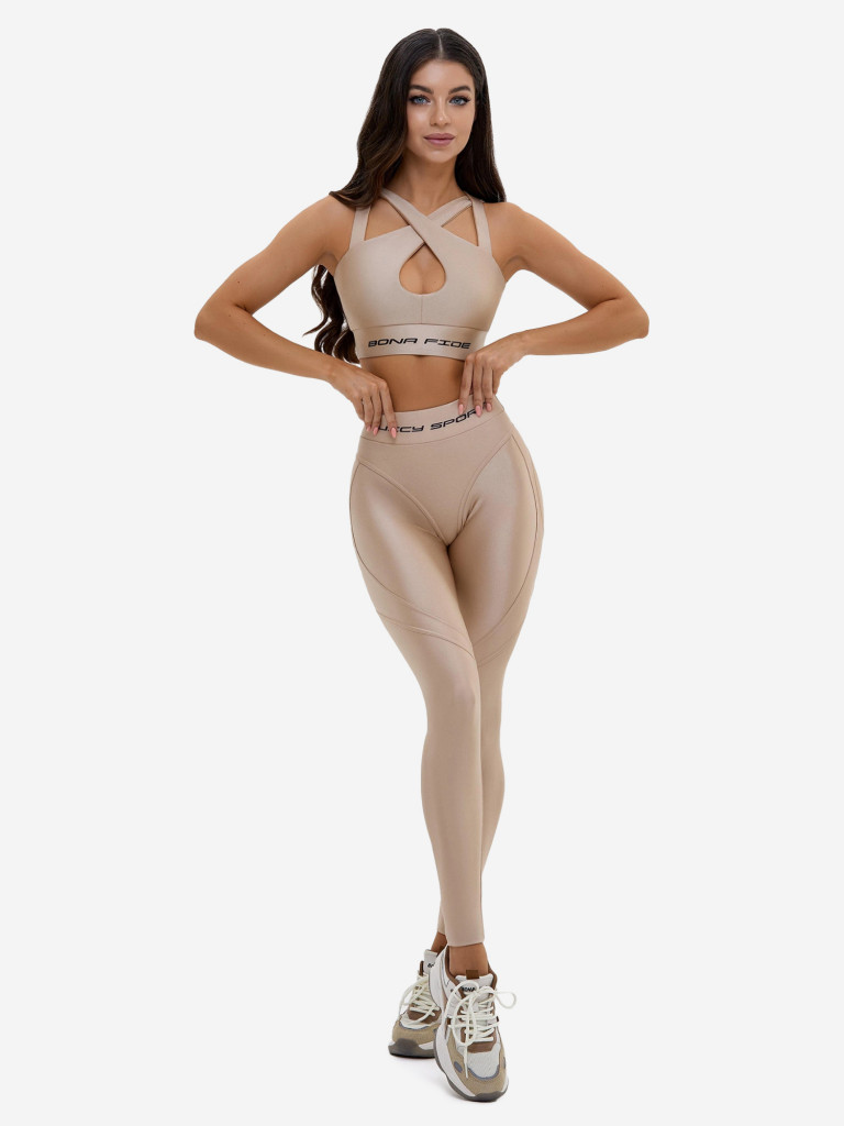 Спортивный топ Bona Fide: Heart CrushTop "Juicy Nude"