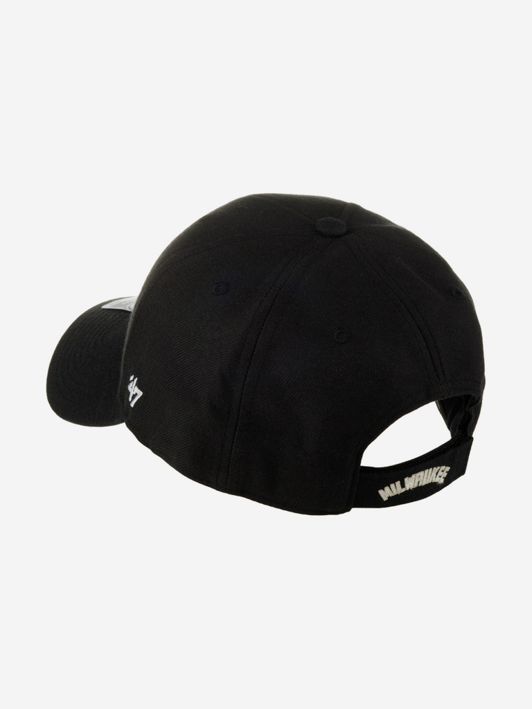 Бейсболка 47 BRAND K-MVP13WBV-BKB Milwaukee Bucks NBA (черный)
