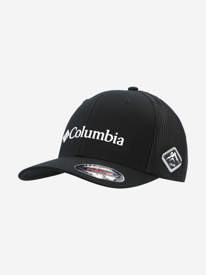 фото Бейсболка columbia mesh, черный