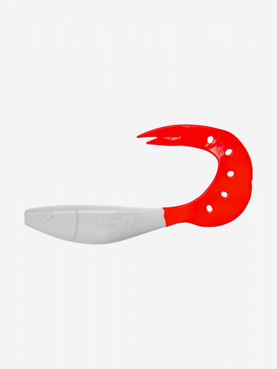 Мягкая приманка Helios Kasandra, 4"29/10,9 см, White RT, 20 штук (HS-34/1-003-N-20)