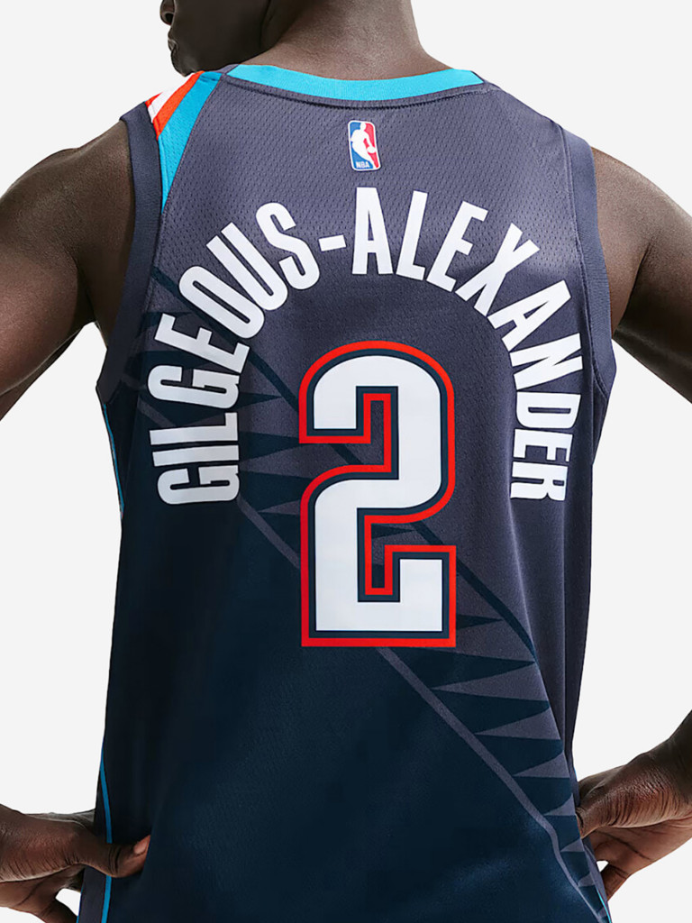 Майка баскетбольная Nike Shai Gilgeous-Alexander Oklahoma City Thunder City Edition