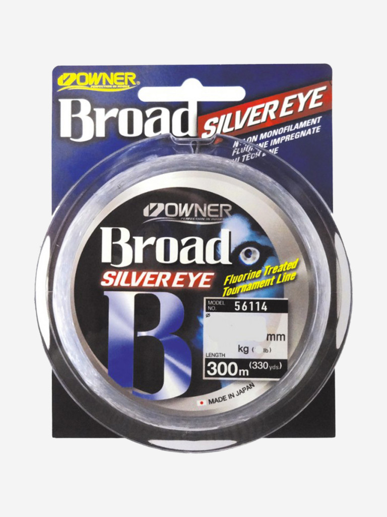 Леска Broad Silver Eye OWNER 300м 0.26мм 6.2кг