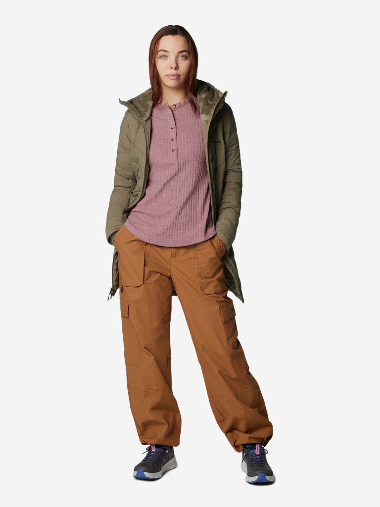 Лонгслив женский Columbia Brea Falls Henley Ls