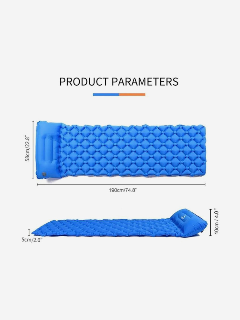 Надувной матрас Widesea темно-синий