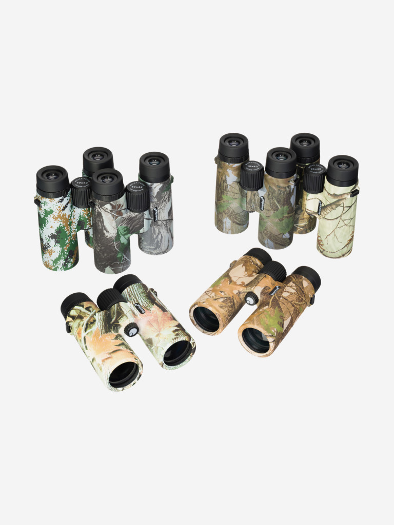 Бинокль Levenhuk Camo Pine 10x42 с сеткой