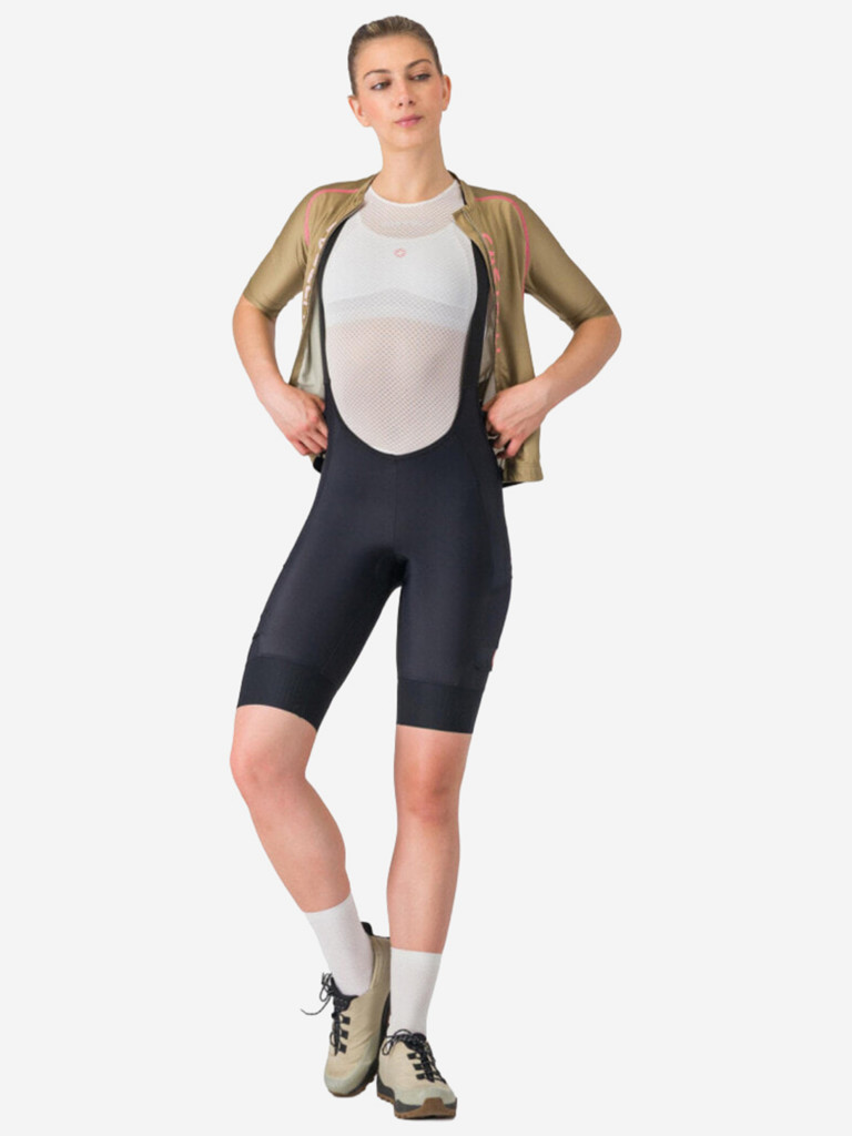 Велошорты женские CASTELLI Unlimited Cargo W Bibshort