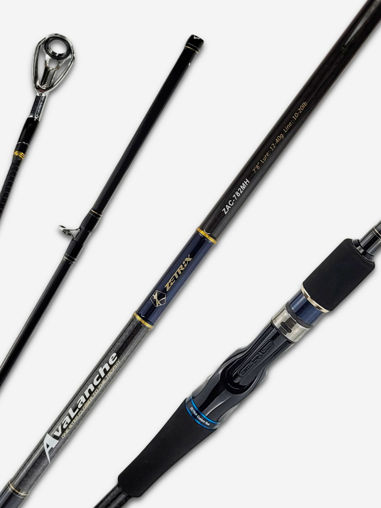 Спиннинг для рыбалки Zetrix AVALANCHE ZAC-752M (casting) 2.26м 7-28гр 8-18Lb